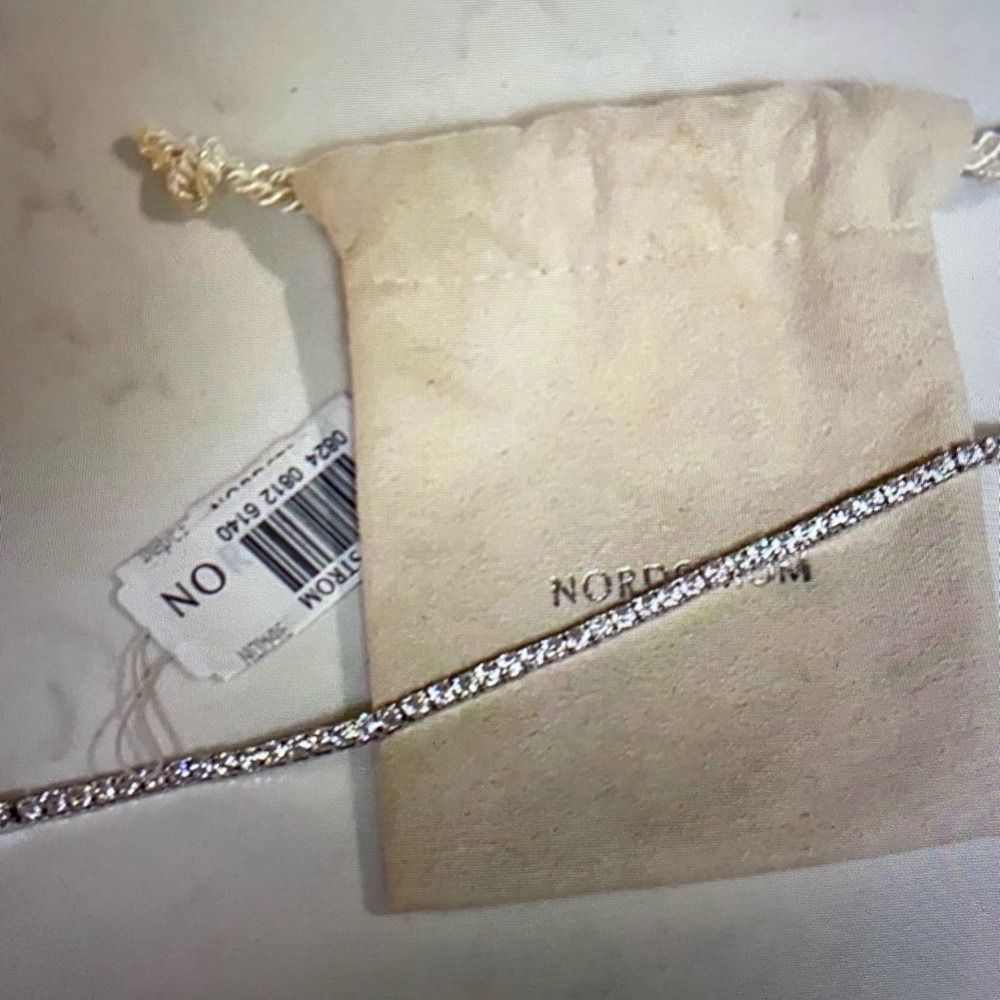 CZ tennis bracelet